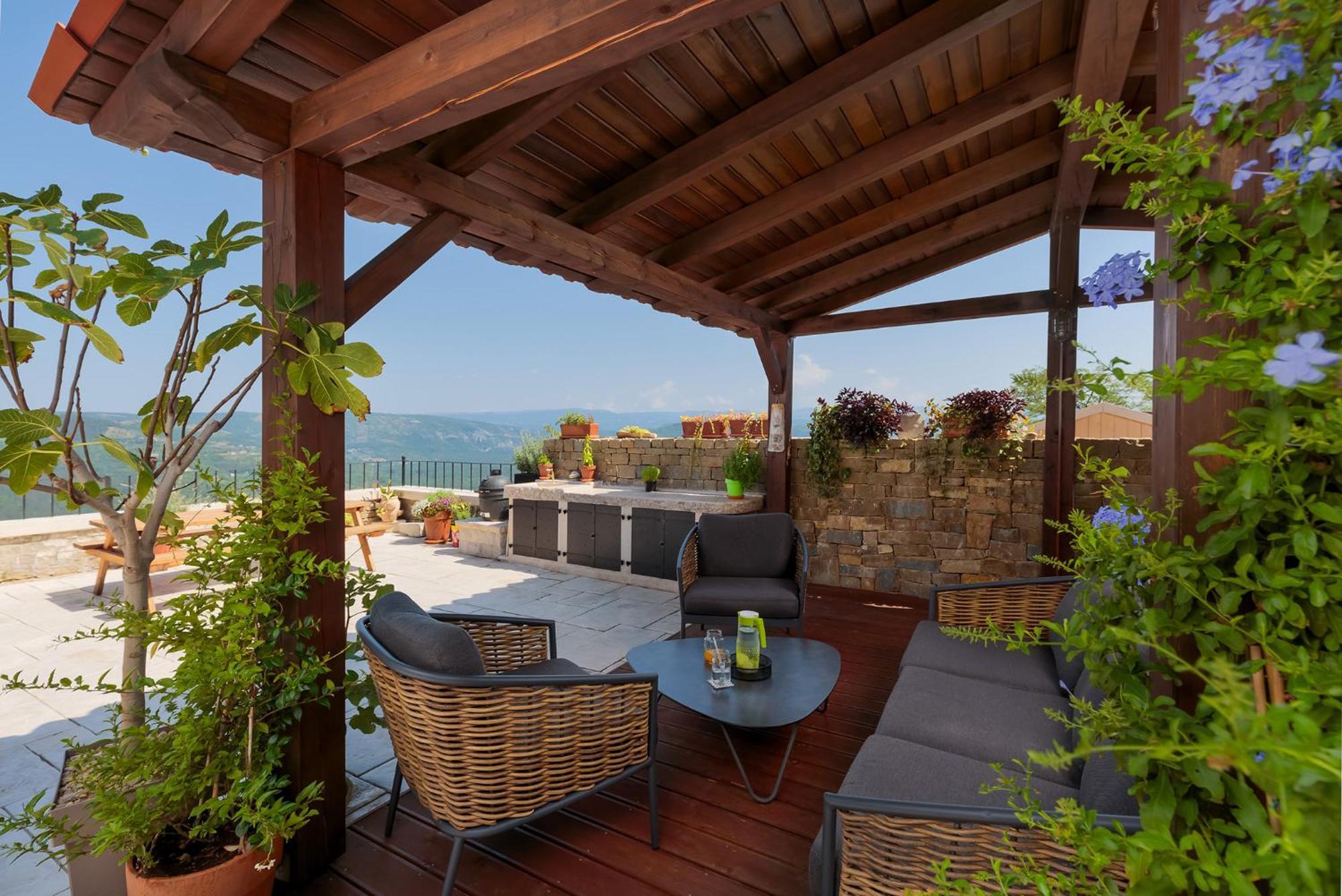 Casa Histria Villa Motovun Buitenkant foto